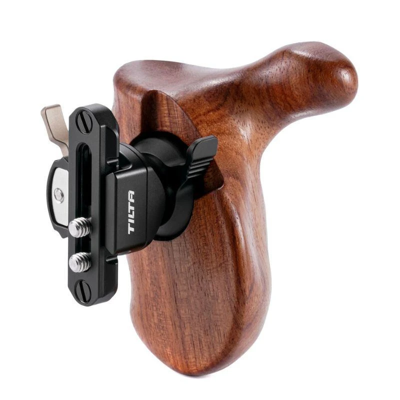 Tilta Right-Side Wooden Handle (Nato Rail, Black) (TA-AWH8-R-B)