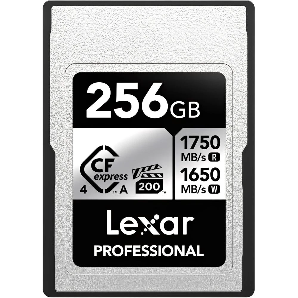 Memória CFexpress 4.0 Lexar Professional Prata Tipo A 1750-1650 MB/s 256 GB (LCAEXS4256G-RNENG)