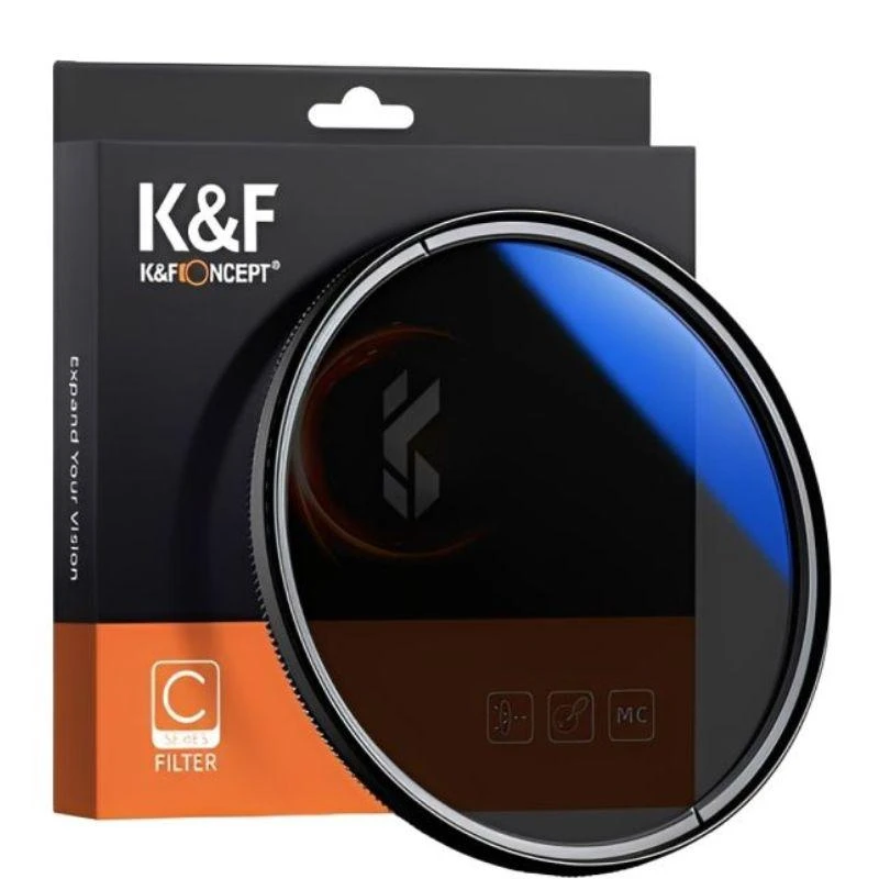 Filtro de Lente K&F Polarizador CPL Serie C de 67 mm (KF01.1439)
