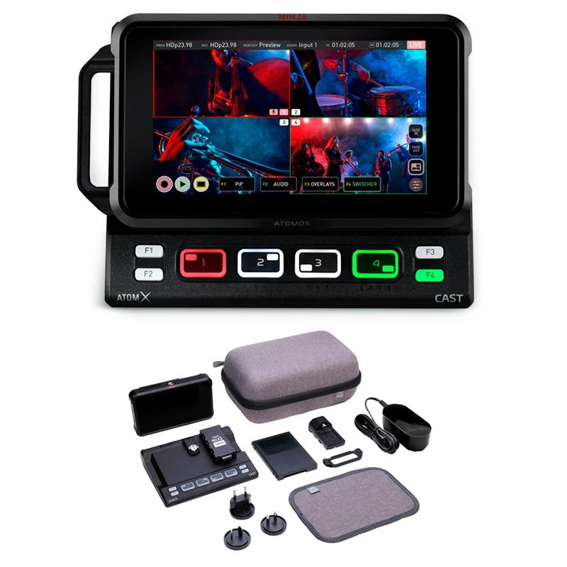 Monitor 4K Atomos Ninja + AtomX Cast