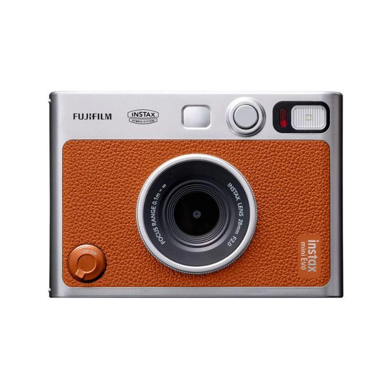 Camera Fujifilm Instax Mini Evo - Marrom