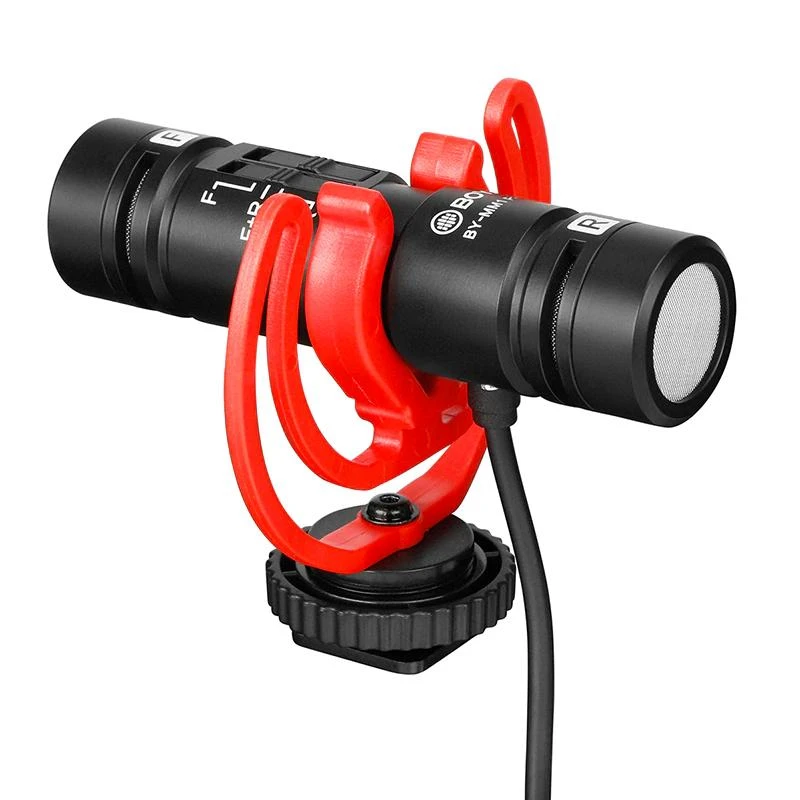 Microfone Cabeça Dupla Boya BY-MM1 PRO