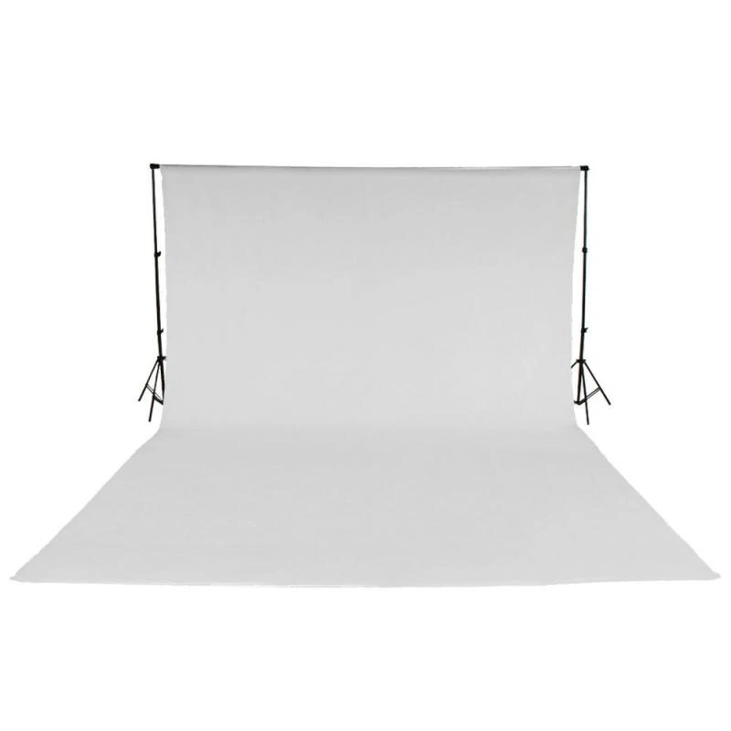 Fundo fotografico tecido branco Nicefoto (3x6M)