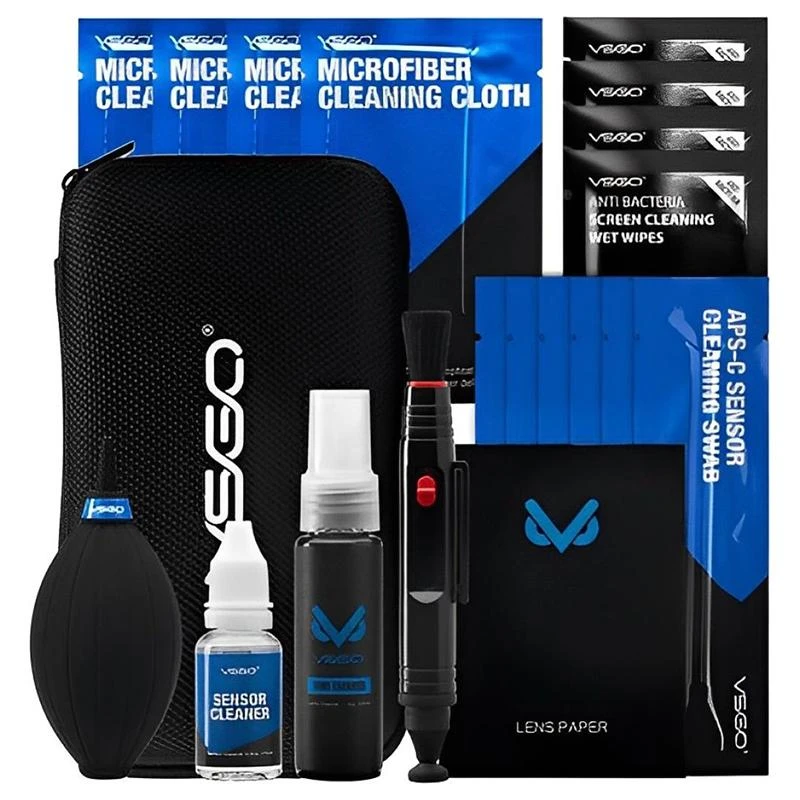 Kit De Limpeza VSGO DKL-20 Para Câmeras