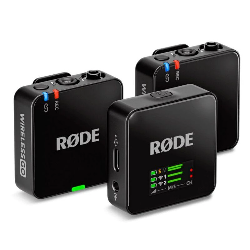 Microfone Rode Wireless GO III 2TX 1RX