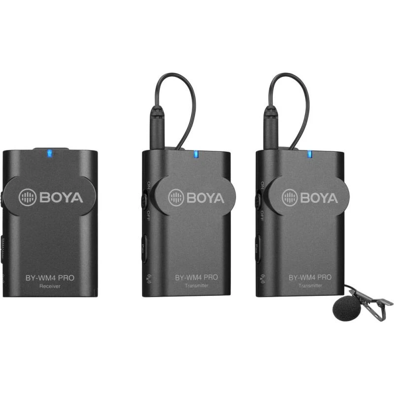 Microfone Boya BY-WM4 PRO-K2 Sem Fio 