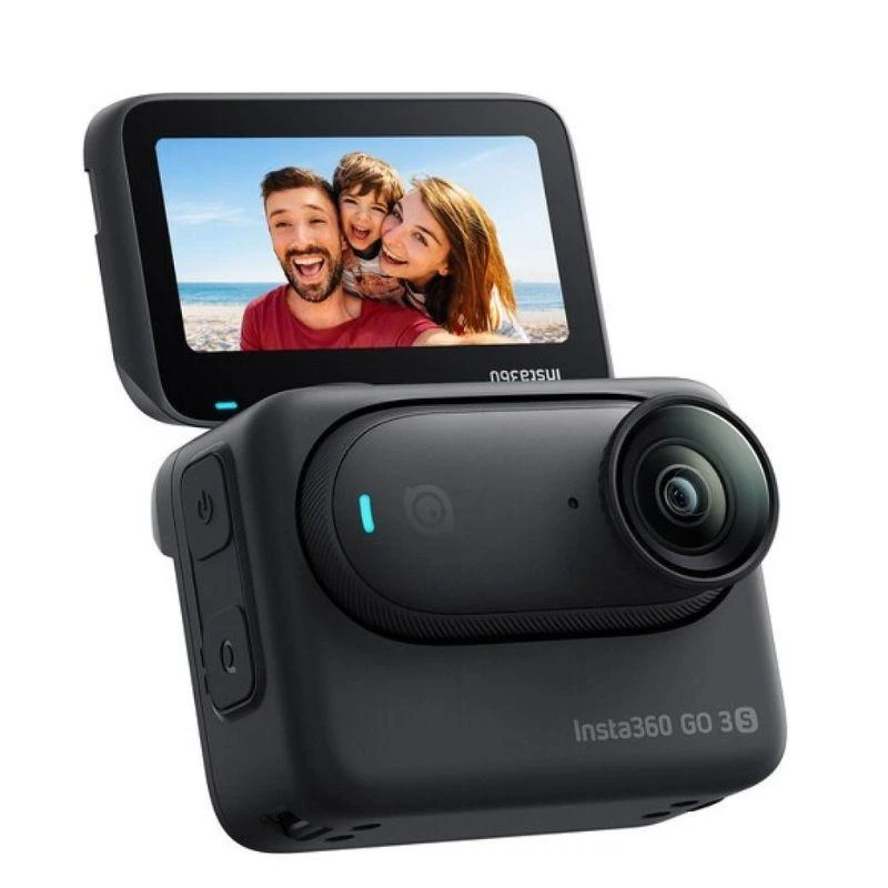Insta360 Filmadora Go 3S Standar 128Gb Black (CINSAATA) GO3S13