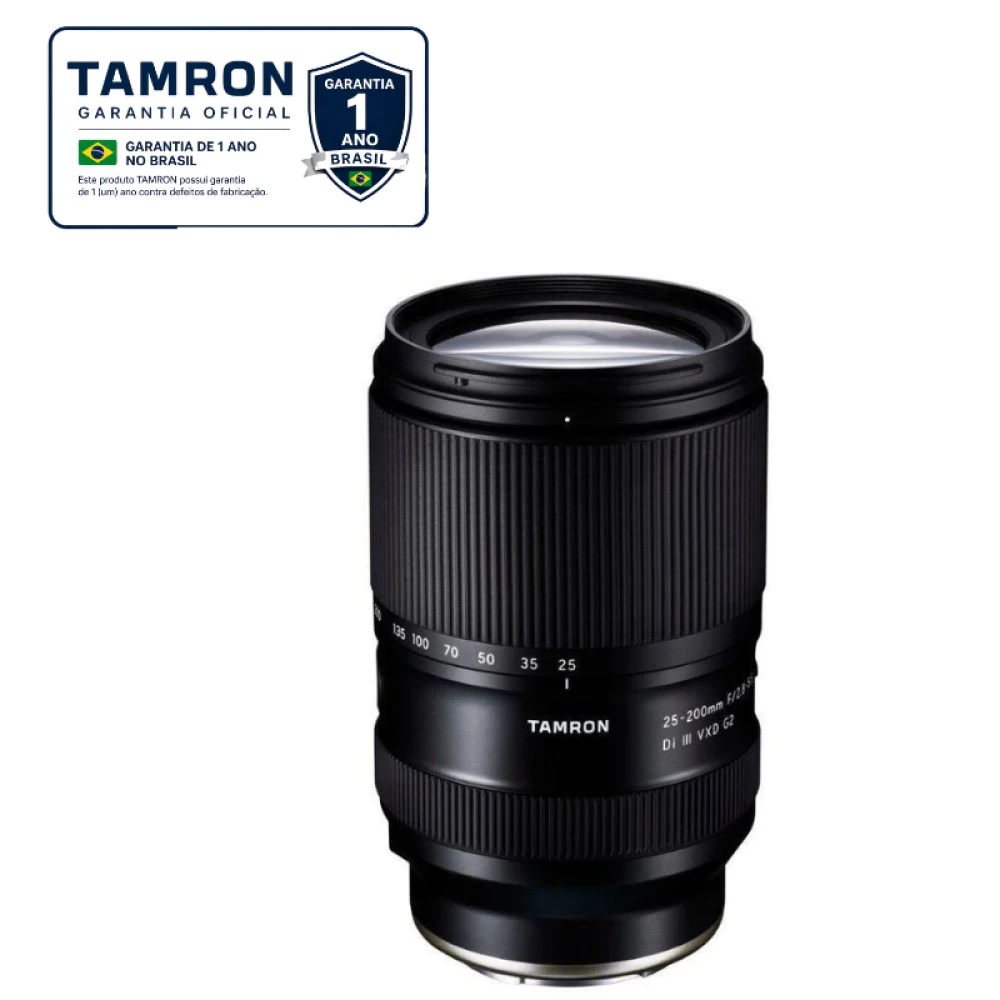 Lente Tamron 25-200MM F/2.8-5.6 DI III VXD G2 Full Frame (Sony E)