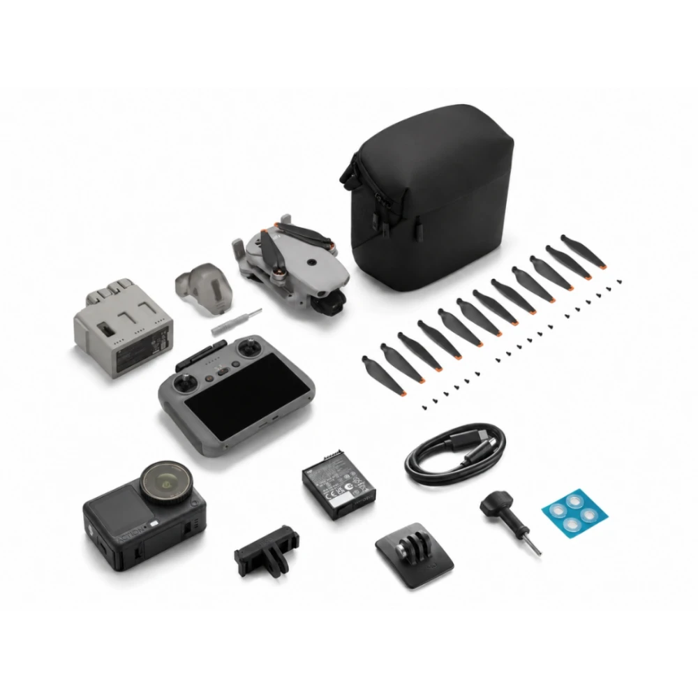 Combo Drone LIto X1 Fly More Combo Plus (DJI RC 2) + Osmo Action 6 Standard