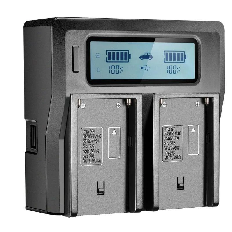 Carg. Ac. Dual Charge LCD  NP E-Reise