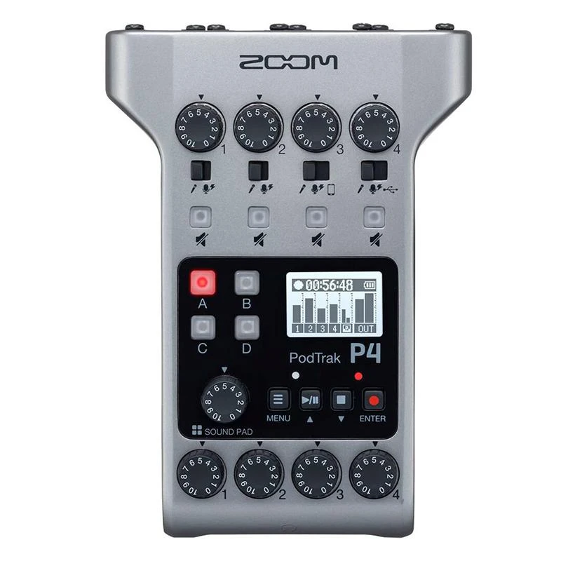 Gravador De Audio Zoom P4 