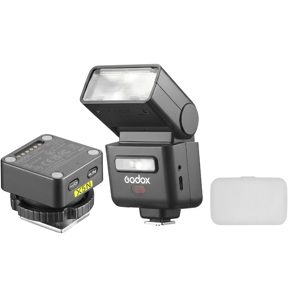 Flash Godox IT32+ Disparador X5 Nikon + Difusor