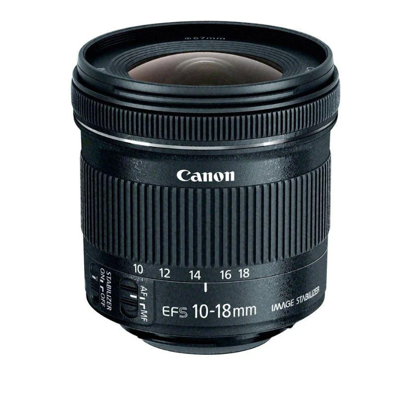 Lente Canon EF-S 10-18mm f/4.5-5.6 IS STM