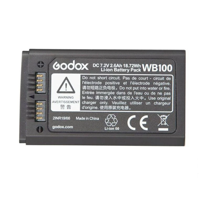 Bateria Godox WB100 P/Flash AD100 Pro