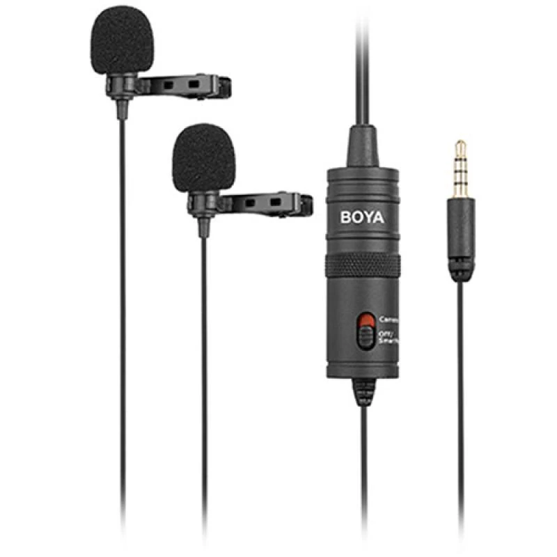 Microfone Boya Lapela BY-M1DM