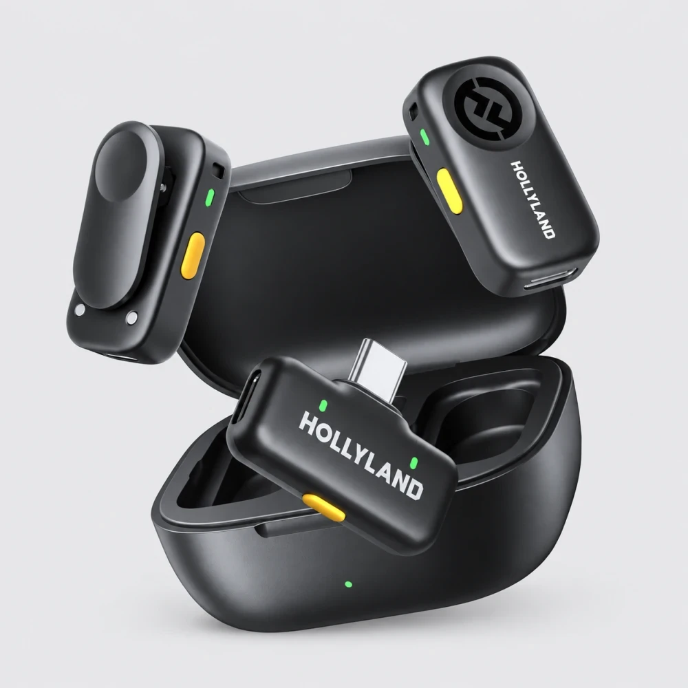 Microfone Inalámbrico Hollyland Lark A2  (TIPO C) Preto