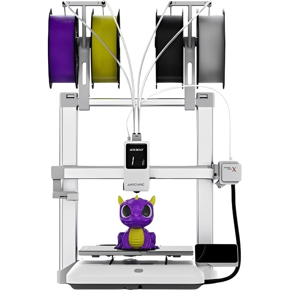 Impressora 3D Anycubic Kobra X Multicolor - Cinza