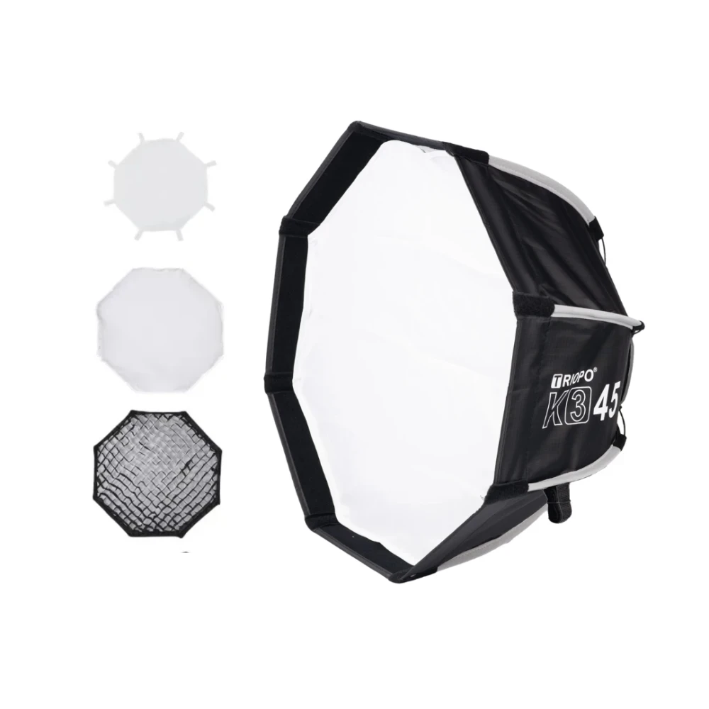 Softbox Octabox Triopo K3-45 C/Grid (Bowens)