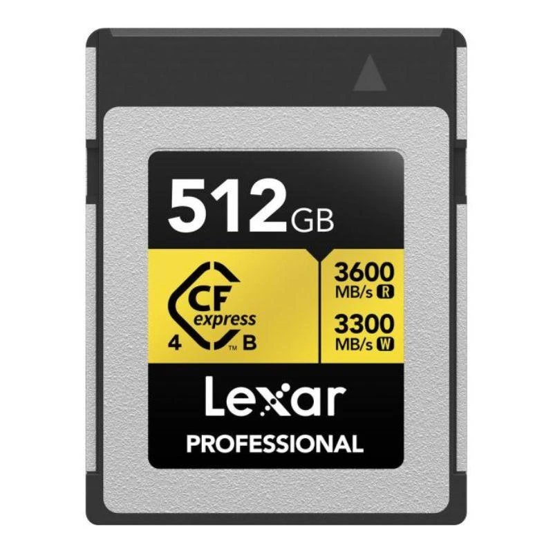 Memoria CFexpress 4.0 Lexar Professional Gold Tipo B 3600-3300 MB/s 512 GB (LCXEXP4512G-RNENG)