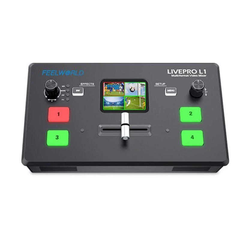 Switcher Feelworld Livepro L1 V1 4 HDMI Multi C