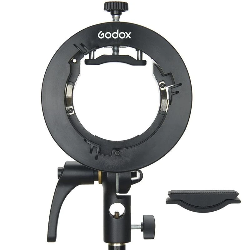 Suporte Godox S2 Para Flash Bowens (Compatível  com godox V1)