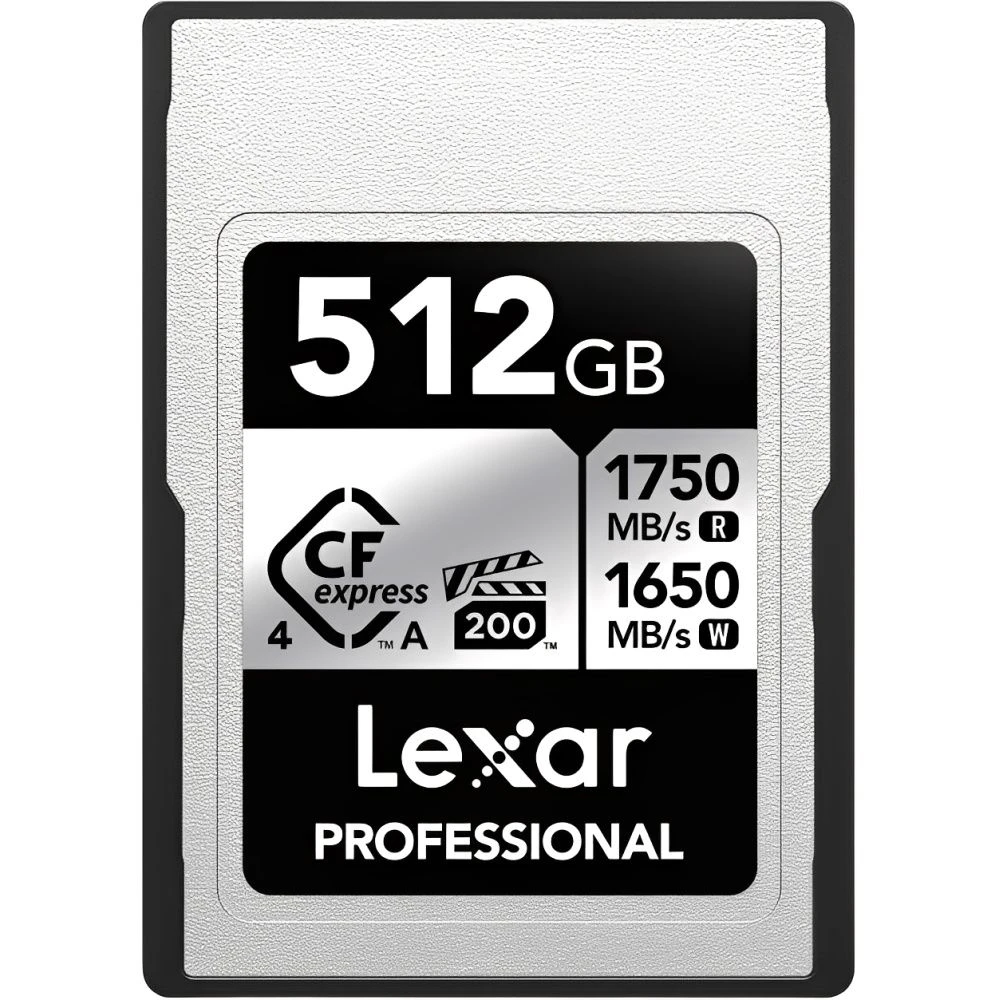 Memória CFexpress 4.0 Lexar Professional Prata Tipo A 1750-1650 MB/s 512 GB (LCAEXS4512G-RNENG)