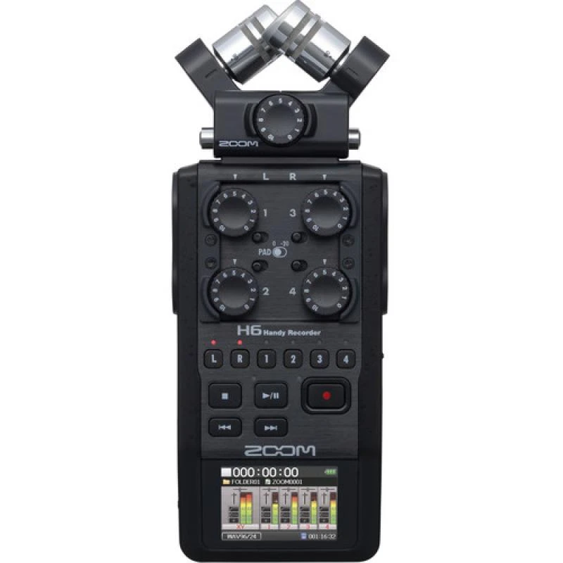 Gravador De Áudio Zoom H6 