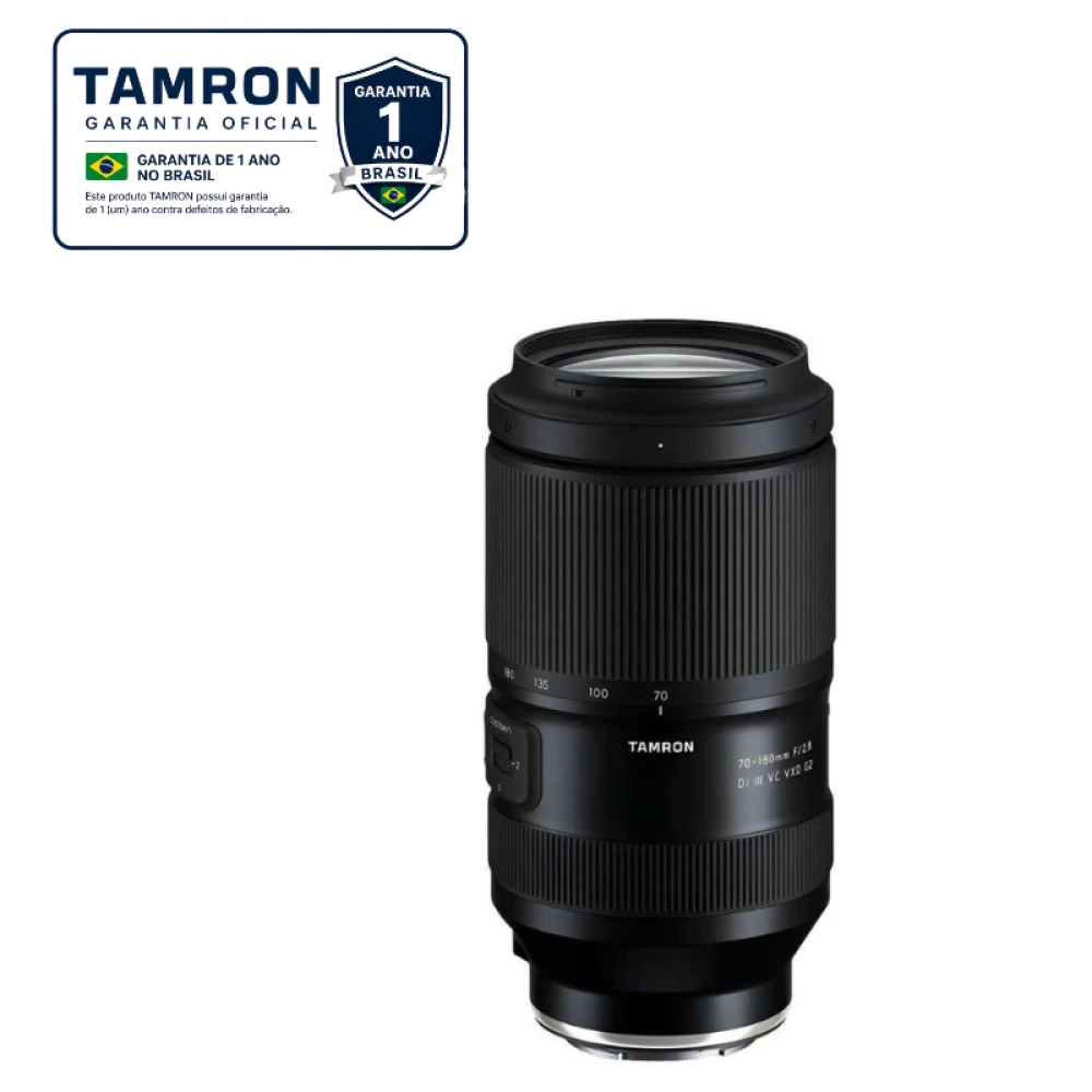Lente Tamron Sony 70-180MM F/2.8 Di III VC VXD G2 AF/Sony E Full Frame