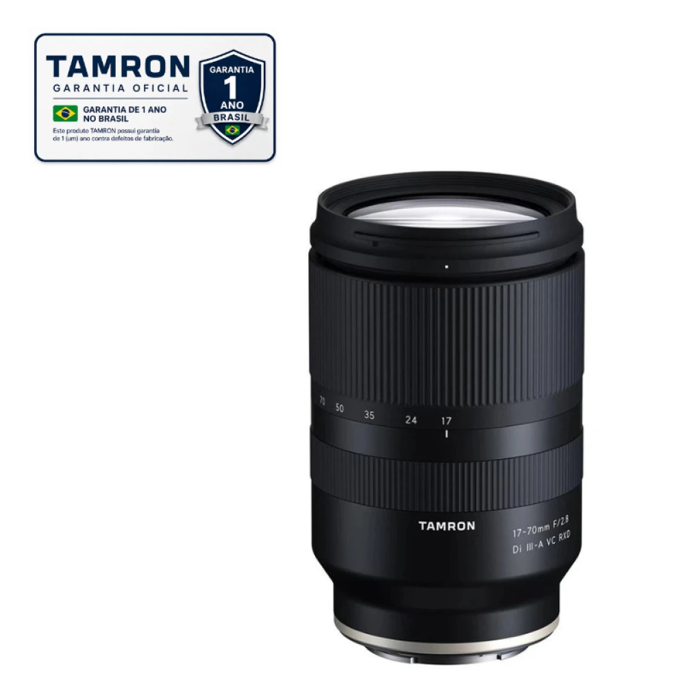 Lente Tamron 17-70MM F/2.8 Di III-A VC RXD pra Sony (APS-C) (1 GTA)