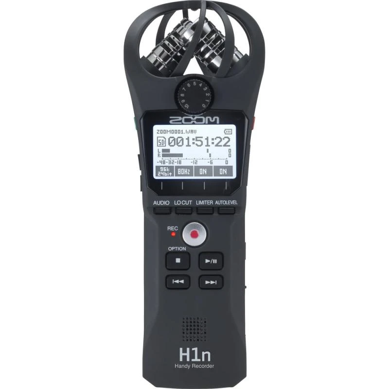 Gravador De Áudio Zoom H1N