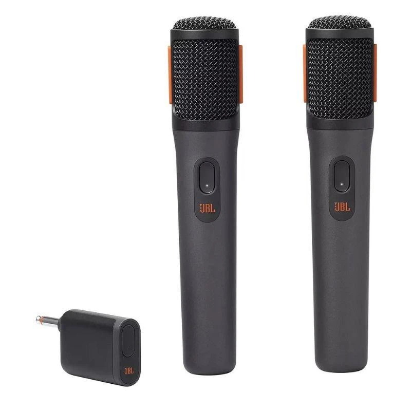 Microfone JBL Partybox Wireless Dual Black C/ 2Mic 2024