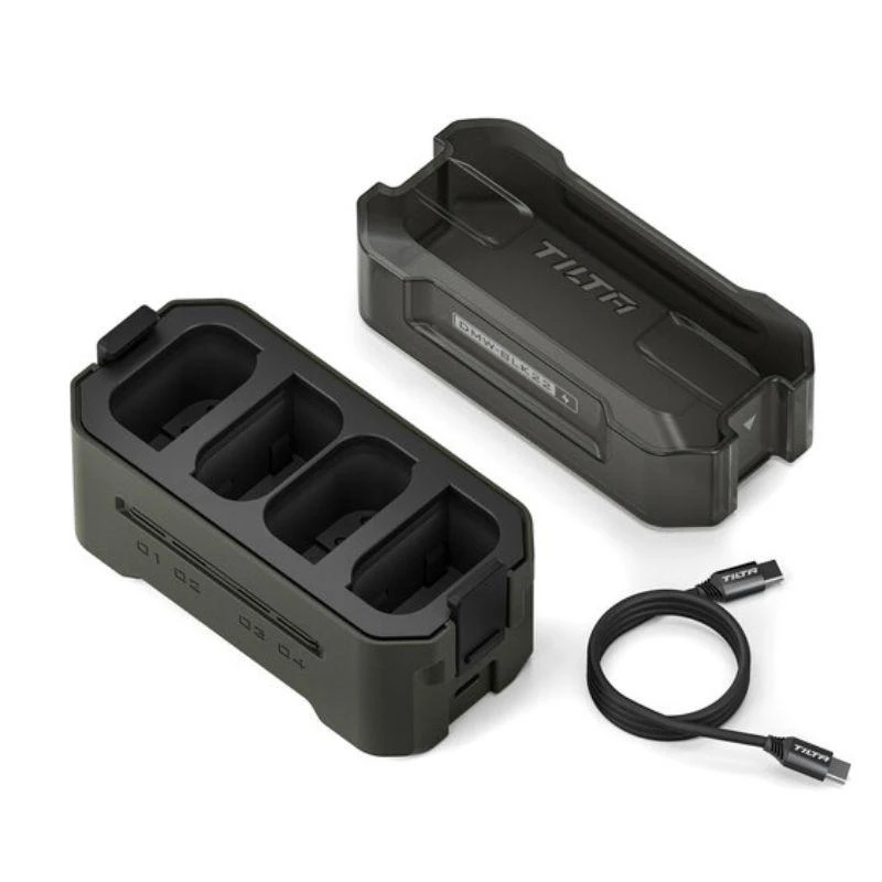Tilta Portable Charging Station For DMW-BLK22 (4 Channel) - Green - TB