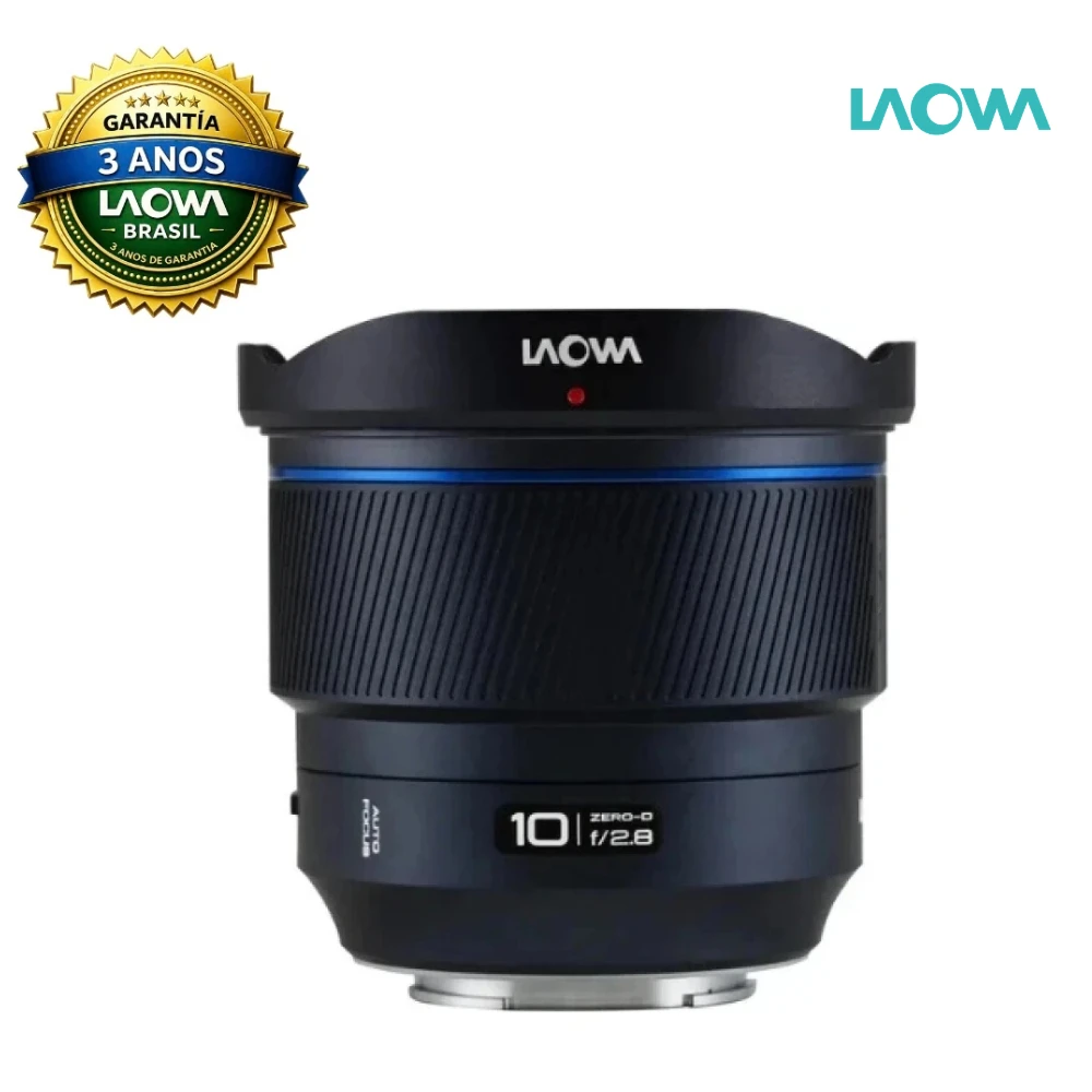 Lente Laowa 10MM F/2.8 ZERO-D FF MF LENS LEICA L