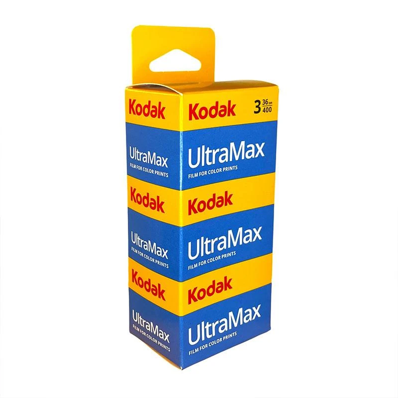 Film Kodak Ultramax Pack 3 Unid 3355 ISO400 36 EXP