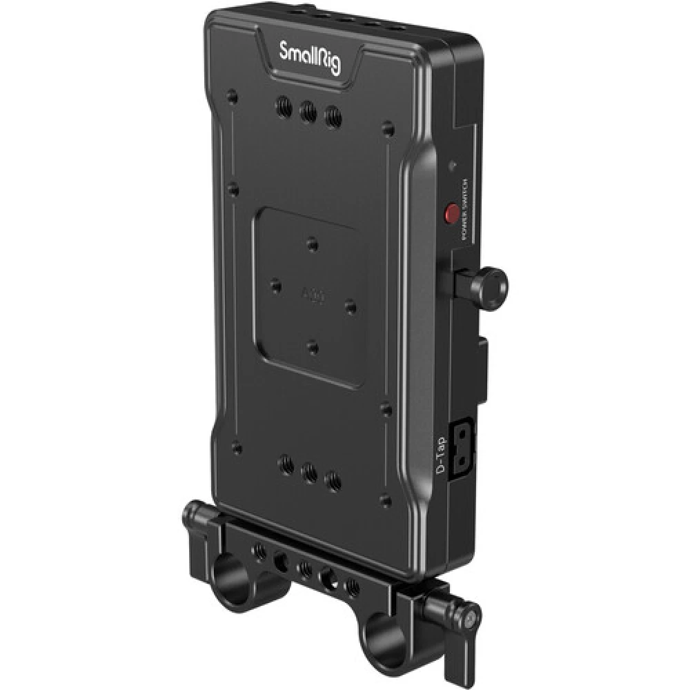 Smallrig Advanced V-Mount Battery Mount Plate With Dual 15MM Rod Clamp 3203B