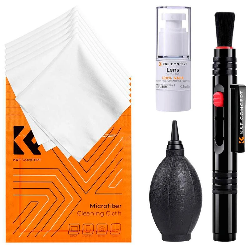 Kit Para limpeza de lentes K&F CONCEPT (1618)