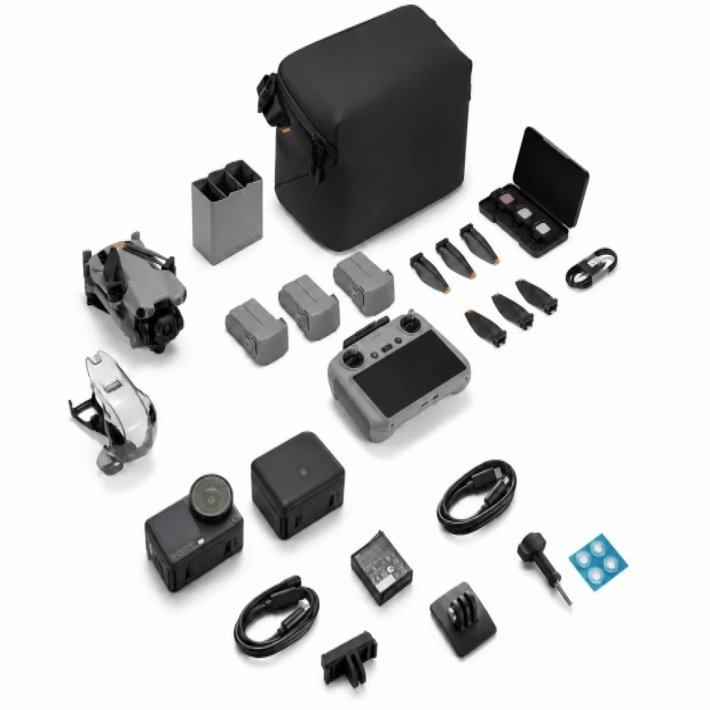 Combo Drone DJI Mini Pro Fly More Combo (DJI RC 2) + OA 6 Standard