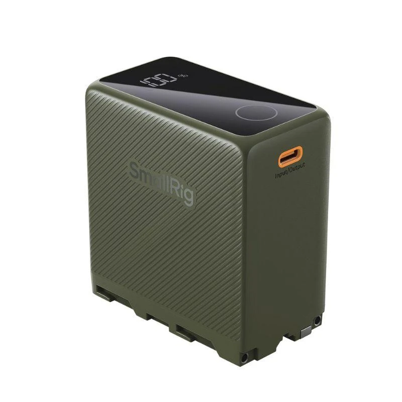 SmallRig NP-F970 Usb-C Rechargeable Camera Battery  (Green) 4577  (10500mAh)