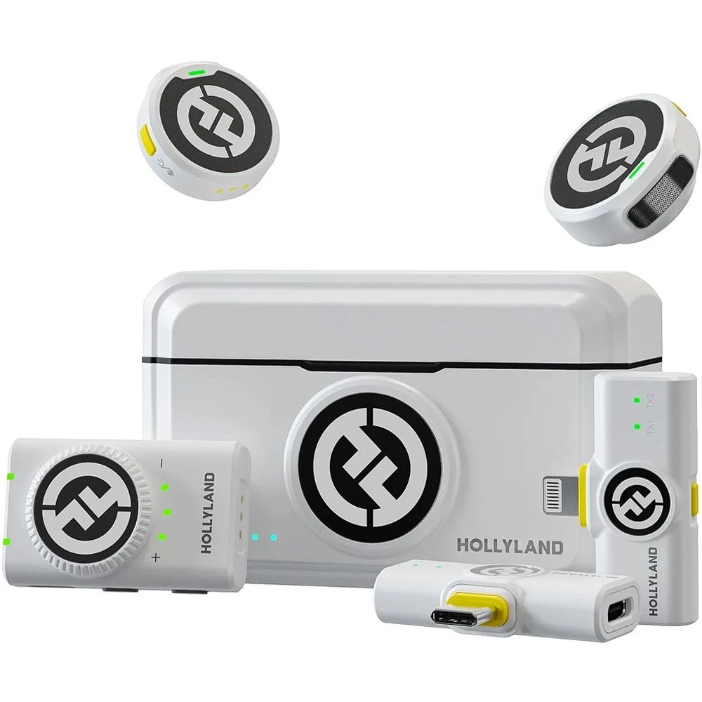 Microfone Hollyland Lark M2 Combo White