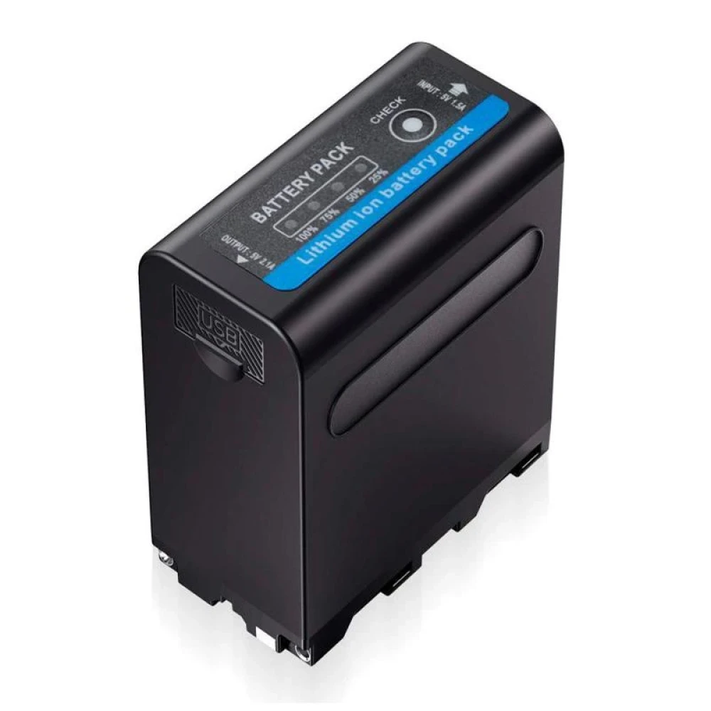 Bateria NP-F990 C/USB Tipo C / 13400MAH
