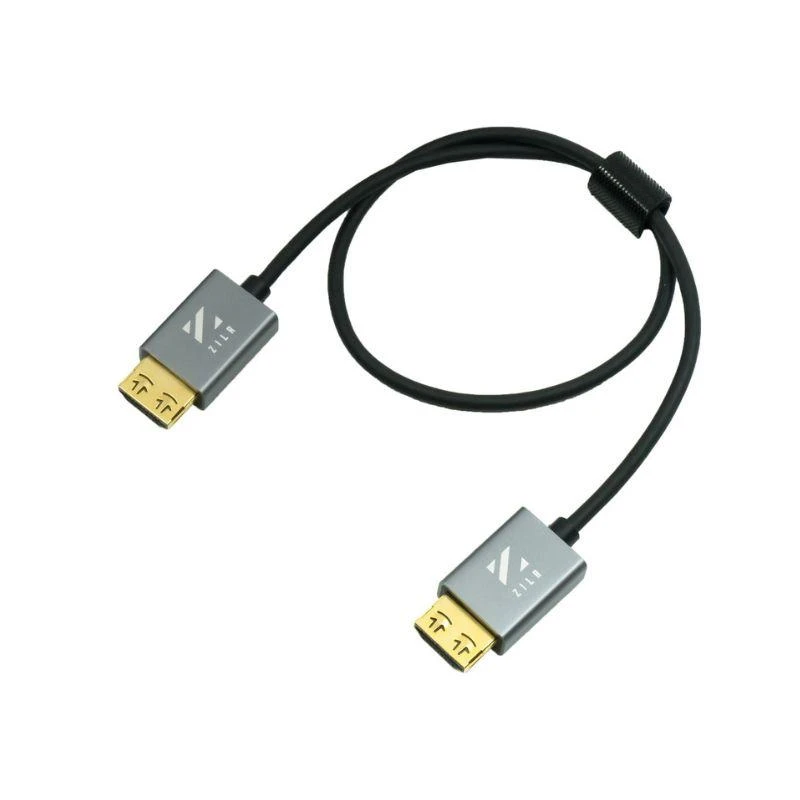 Cabo HDMI Zilr High Speed 10 Bits 4K Hd Ethernet HDMI Tipo A Para Tipo A  45CM