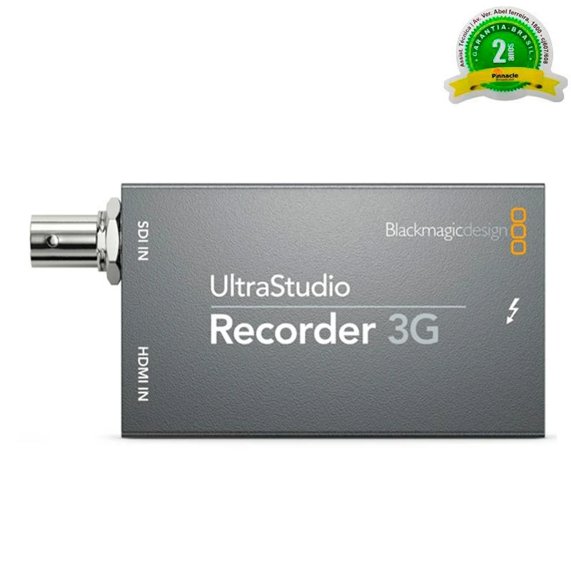 Blackmagic Design Ultrastudio 3G Recorder ( 2 anos de garantia em Brasil)
