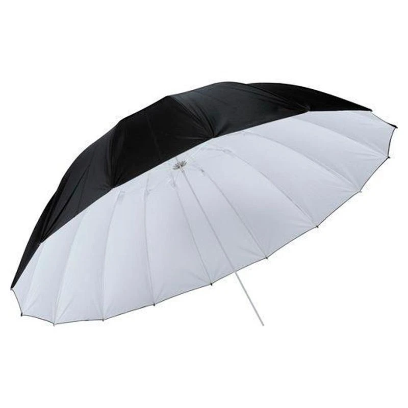 Sombrinha E-Reise Preto/Branco 180CM