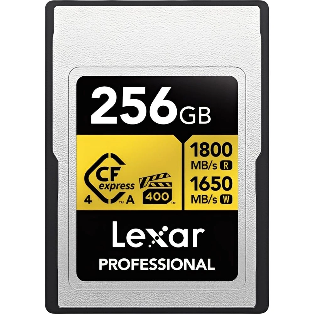Memoria CF Express 4.0 256GB Lexar Professional Tipo 4 Gold Series 1800-1650 MB/S (LCAEXG4256G-RNENG)