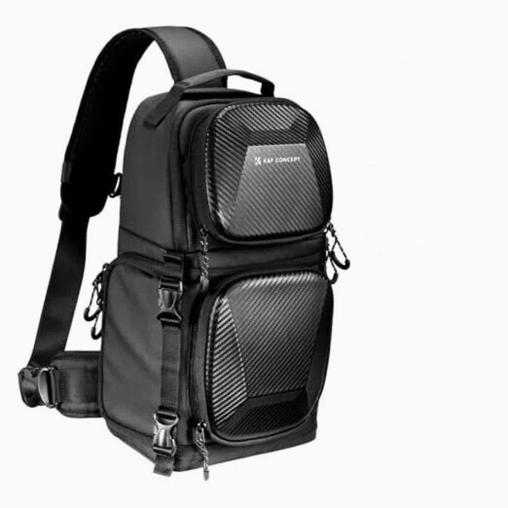 Bolsa p/ Camaras K&F Sling Bag Urban  Wander 02 - 10L -Black (KF13.176)