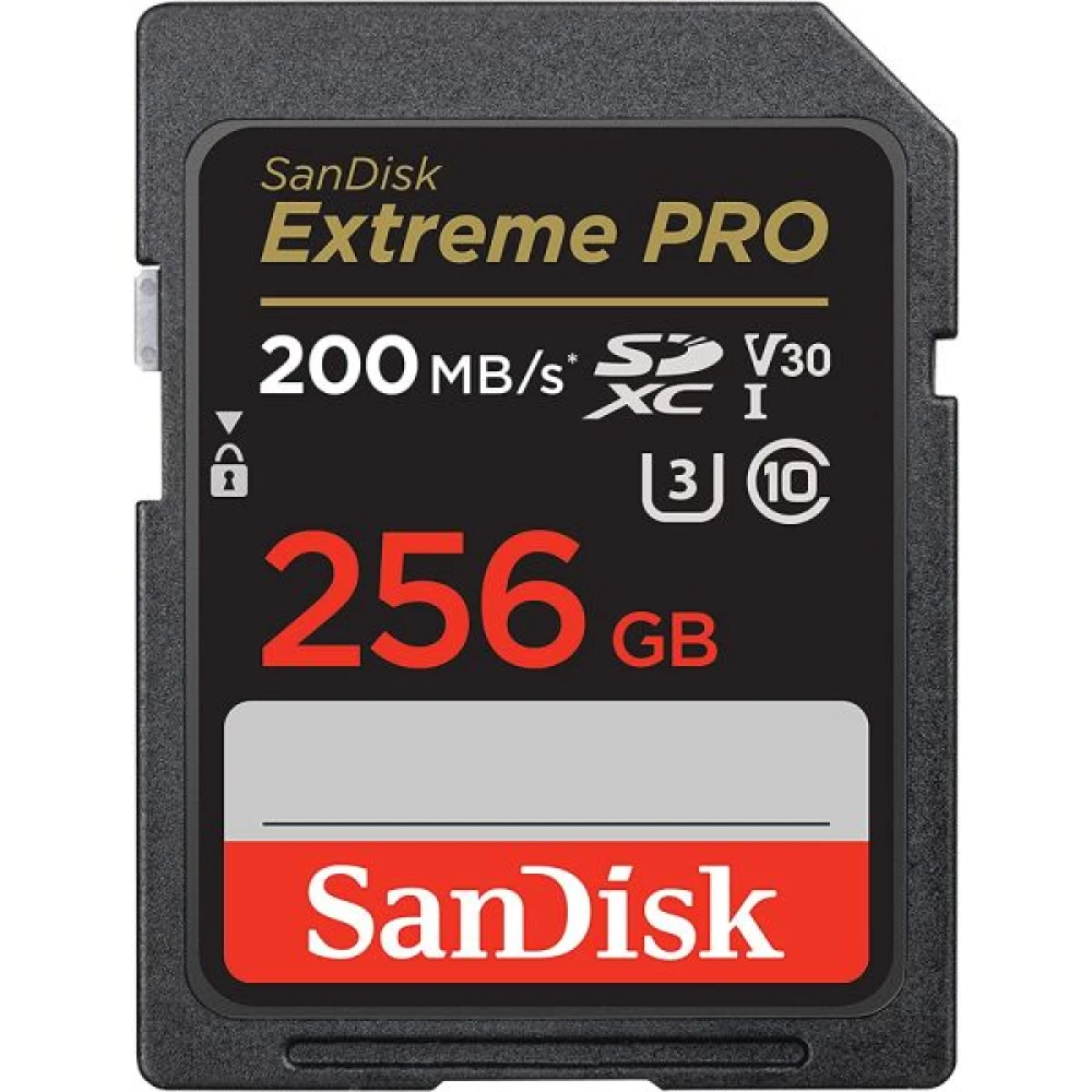 Mem SD 256GB Sandisk Extreme Pro 200-140MB/S U3 (SDSDXXD-256G-GN4IN)