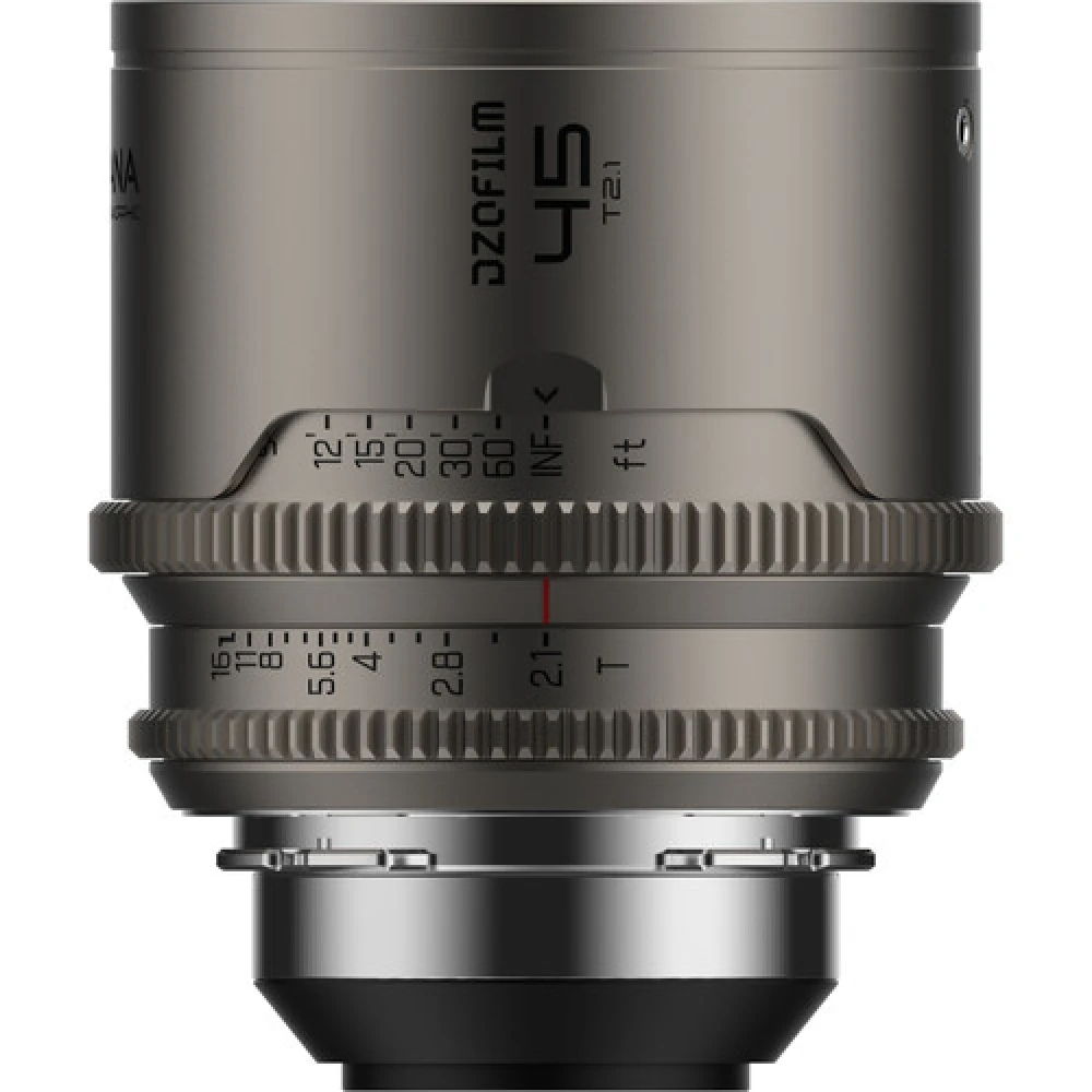 Lente DZOFilm Arcana 45mm Anamorphic Prime Lens (ARRI PL, Titanium)