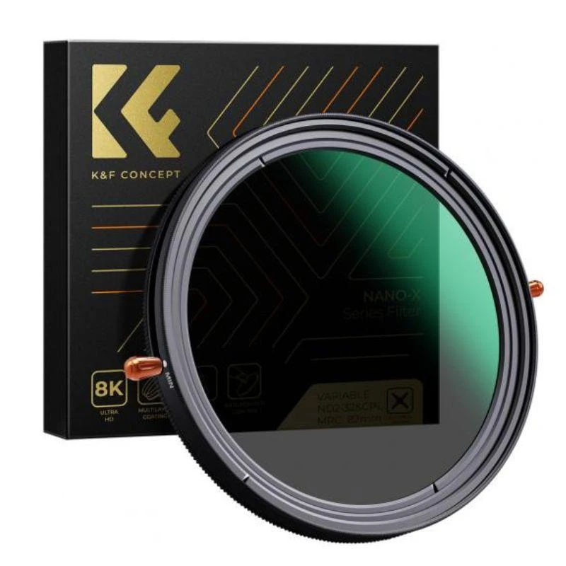 Filtro K&F Nano-X 55MM ND2-32 + CPL