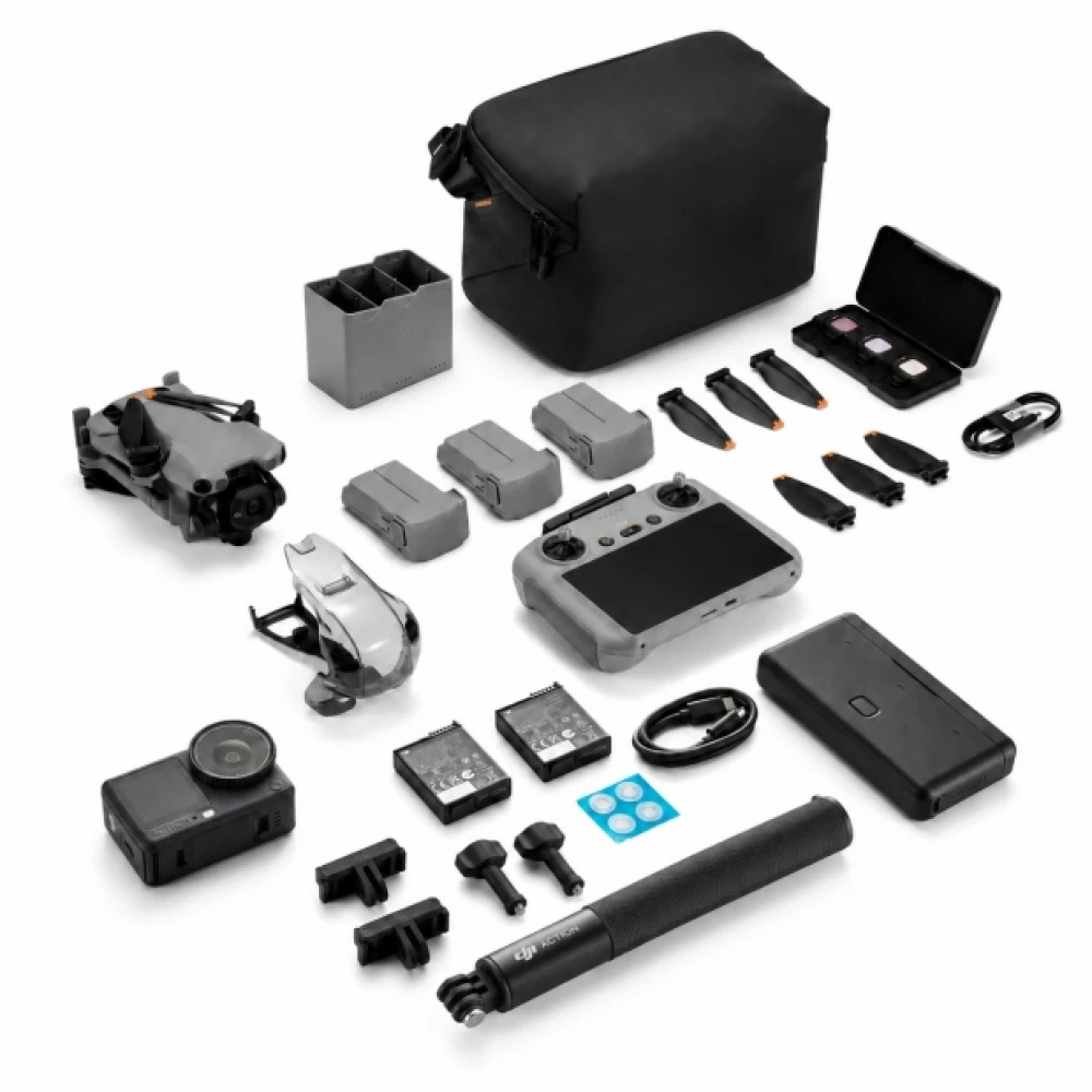Combo Drone DJI Mini 5 Pro Fly More Combo Plus (DJI RC 2)+ OA 6 Advent