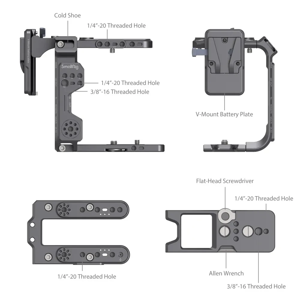 Smallrig Cage Kit For Sony FX6 4124
